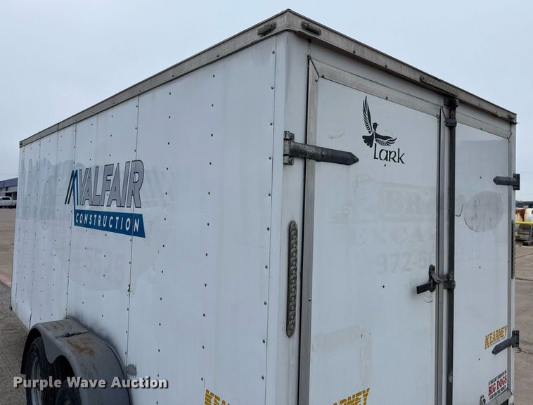image for item ED5642 2018 Lark United Manufacturing VT716TA enclosed cargo trailer