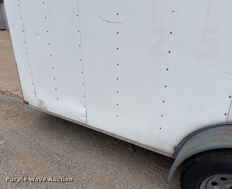 image for item ED5642 2018 Lark United Manufacturing VT716TA enclosed cargo trailer