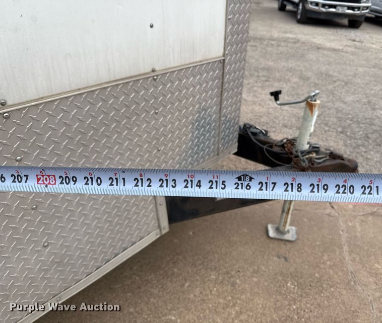 image for item ED5642 2018 Lark United Manufacturing VT716TA enclosed cargo trailer