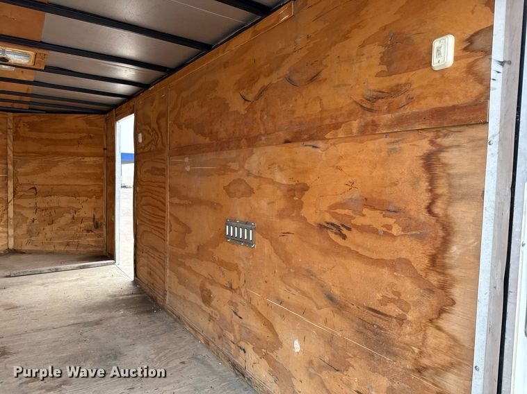 image for item ED5642 2018 Lark United Manufacturing VT716TA enclosed cargo trailer