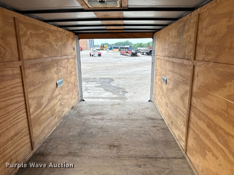 image for item ED5642 2018 Lark United Manufacturing VT716TA enclosed cargo trailer