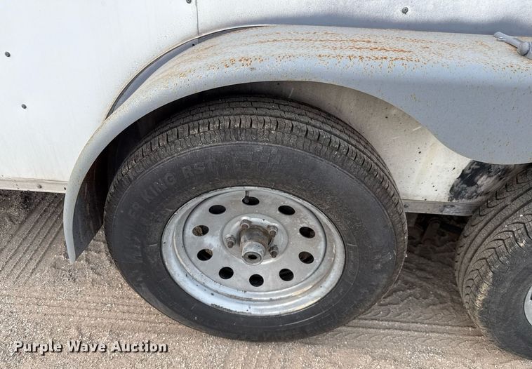 image for item ED5642 2018 Lark United Manufacturing VT716TA enclosed cargo trailer