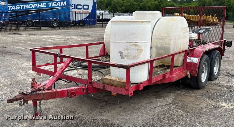 image for item ED5657 Shop built utility trailer