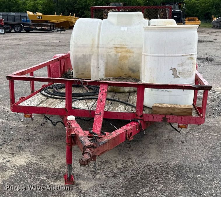 image for item ED5657 Shop built utility trailer