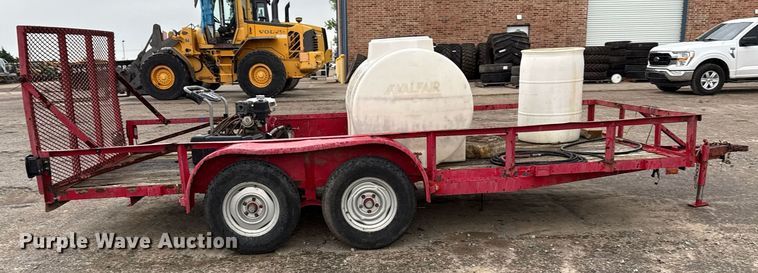 image for item ED5657 Shop built utility trailer