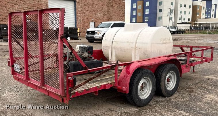 image for item ED5657 Shop built utility trailer