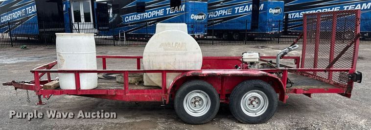 image for item ED5657 Shop built utility trailer