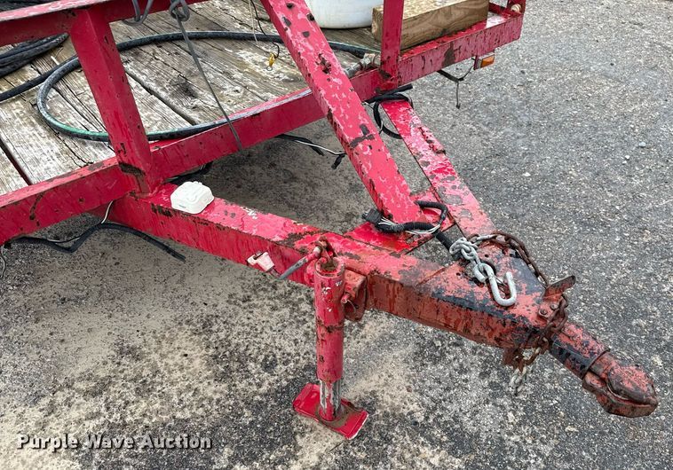 image for item ED5657 Shop built utility trailer