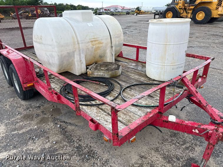 image for item ED5657 Shop built utility trailer