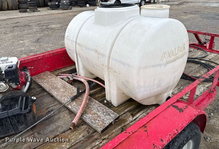 image for item ED5657 Shop built utility trailer