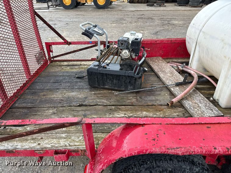 image for item ED5657 Shop built utility trailer