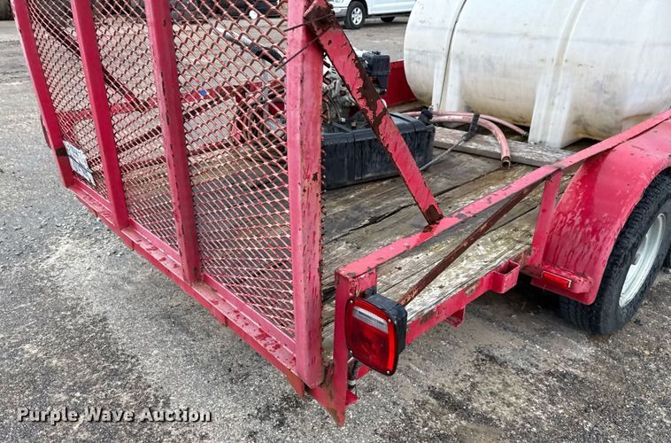 image for item ED5657 Shop built utility trailer