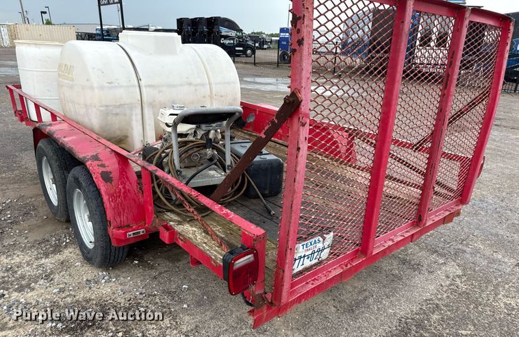 image for item ED5657 Shop built utility trailer
