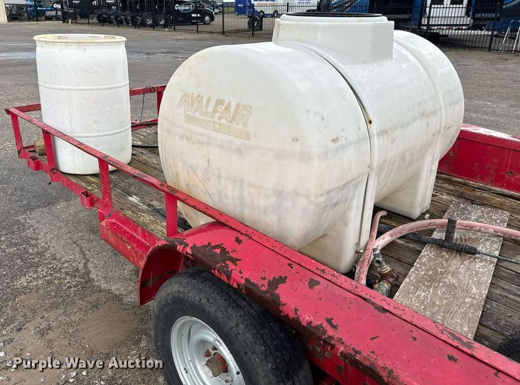 image for item ED5657 Shop built utility trailer