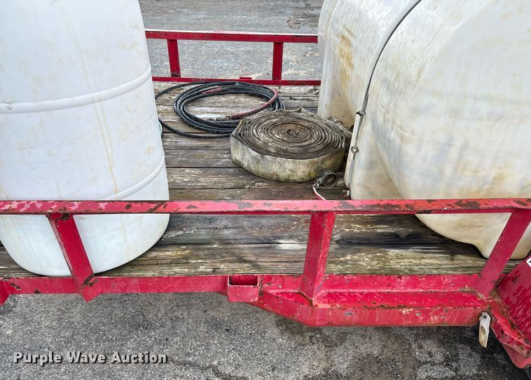 image for item ED5657 Shop built utility trailer