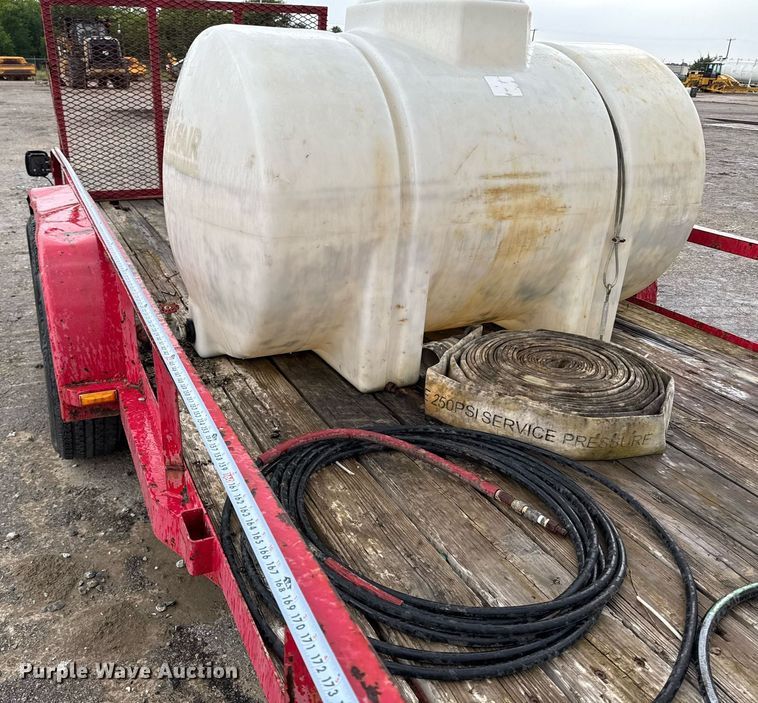 image for item ED5657 Shop built utility trailer