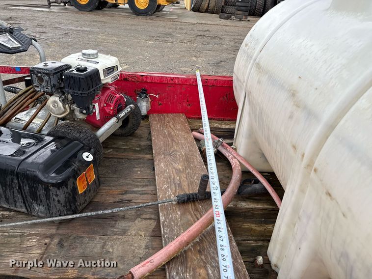 image for item ED5657 Shop built utility trailer