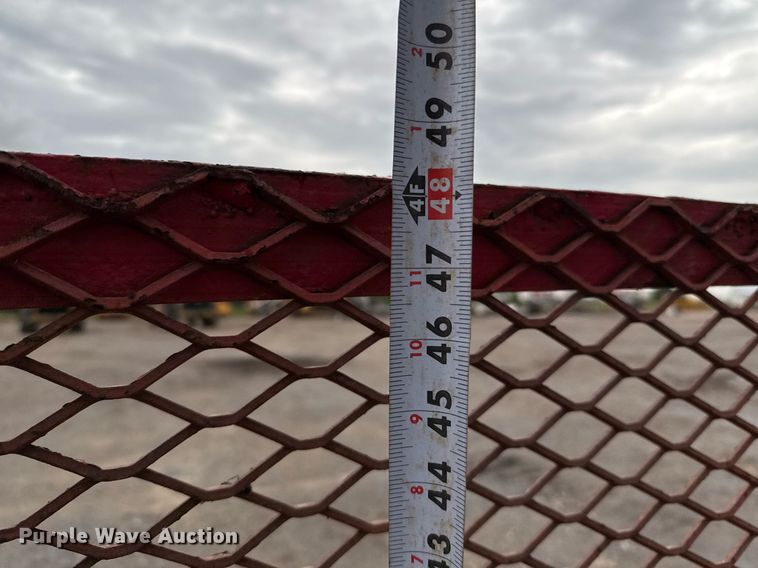 image for item ED5657 Shop built utility trailer