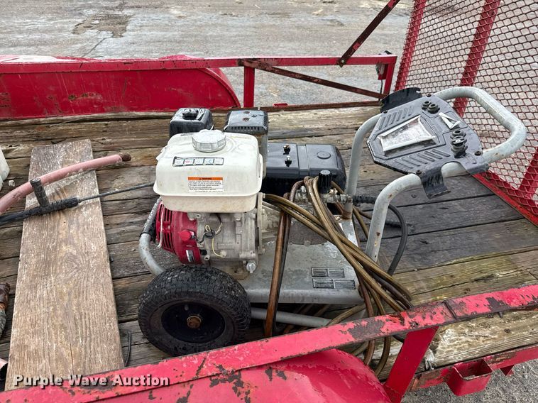 image for item ED5657 Shop built utility trailer