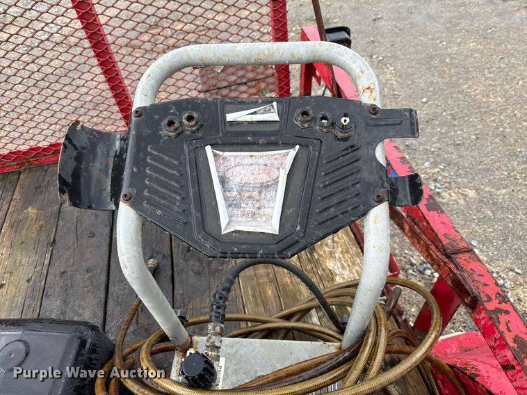 image for item ED5657 Shop built utility trailer