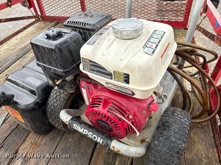 image for item ED5657 Shop built utility trailer