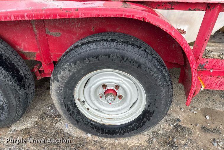 image for item ED5657 Shop built utility trailer