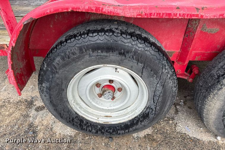 image for item ED5657 Shop built utility trailer