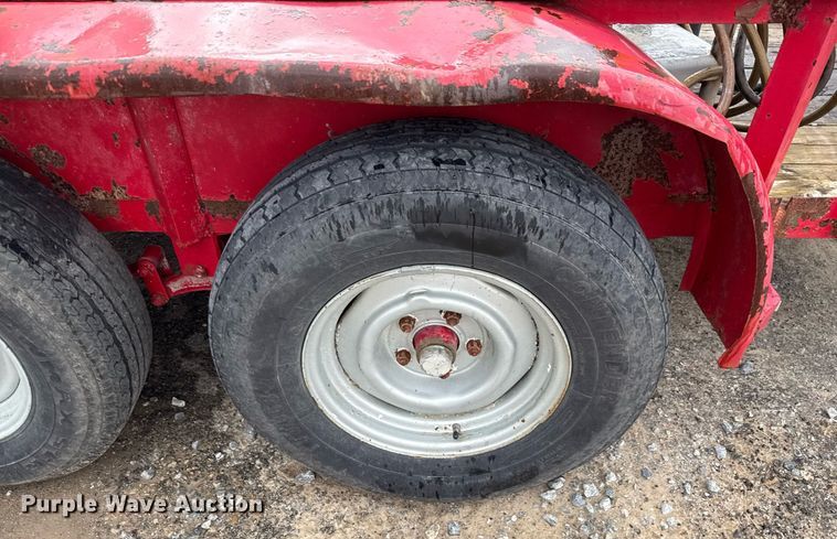 image for item ED5657 Shop built utility trailer