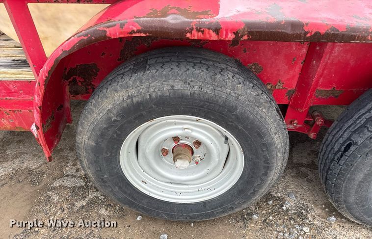 image for item ED5657 Shop built utility trailer