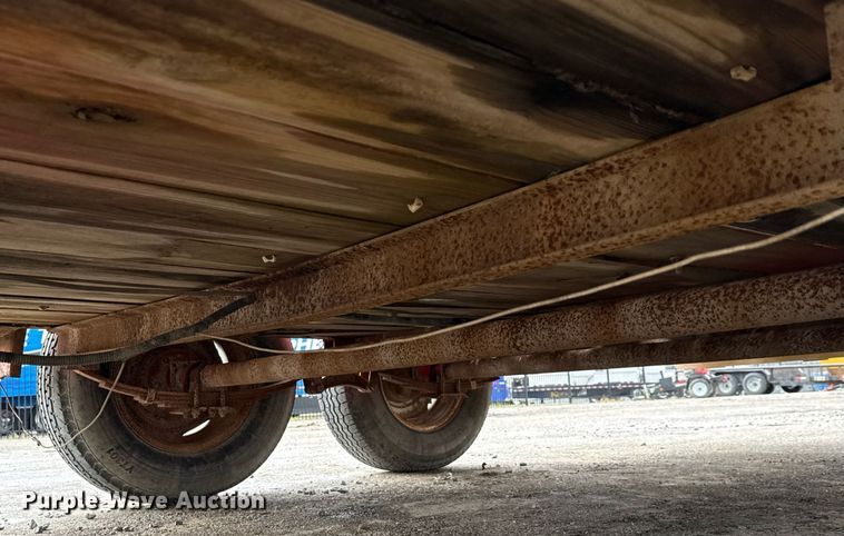 image for item ED5657 Shop built utility trailer