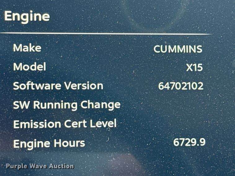 image for item ED5658 2022 Peterbilt 389 semi truck