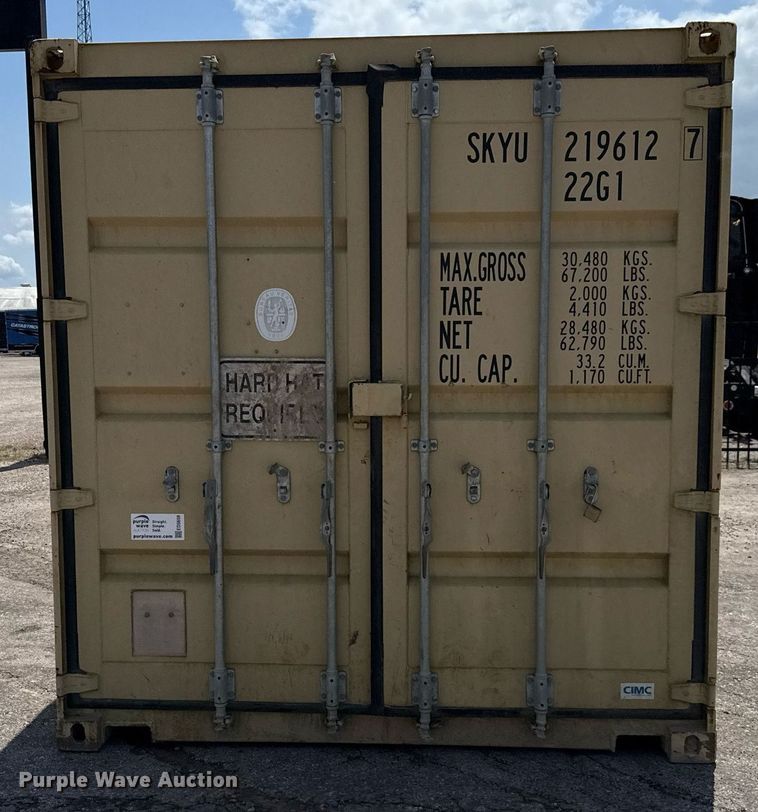 image for item ED5659 CIMC 1CC-S114L22 storage container