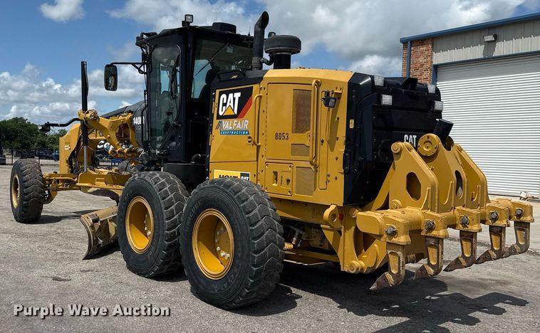 image for item ED5662 2019 Caterpillar 140M3 AWD motor grader