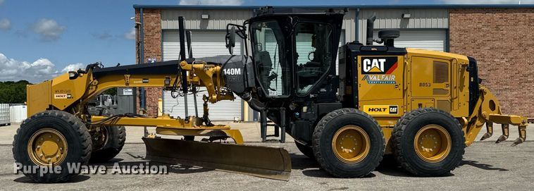 image for item ED5662 2019 Caterpillar 140M3 AWD motor grader