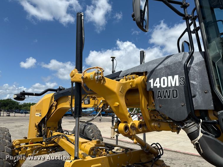 image for item ED5662 2019 Caterpillar 140M3 AWD motor grader
