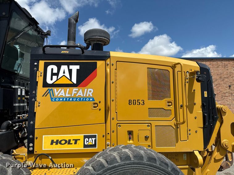 image for item ED5662 2019 Caterpillar 140M3 AWD motor grader