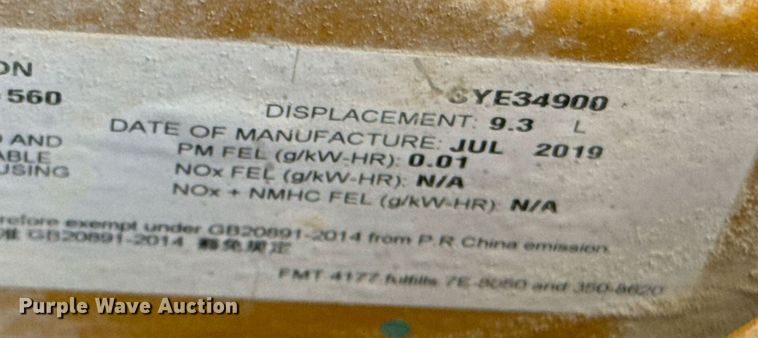 image for item ED5662 2019 Caterpillar 140M3 AWD motor grader