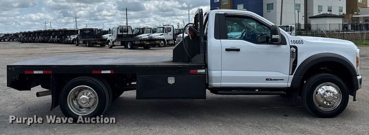 image for item ED5663 2024 Ford F550 Super Duty XL flatbed truck