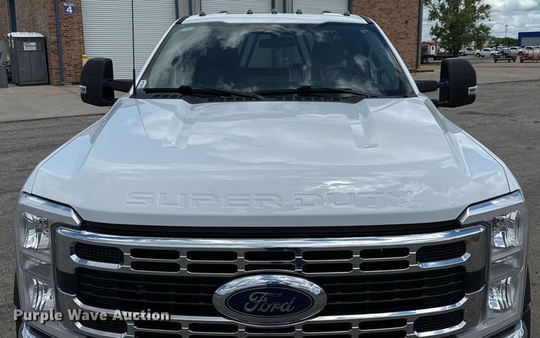 image for item ED5663 2024 Ford F550 Super Duty XL flatbed truck