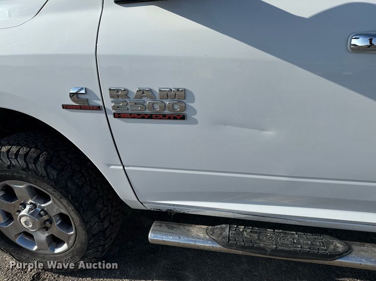 image for item ED5664 2018 Dodge Ram 2500 Crew Cab pickup truck