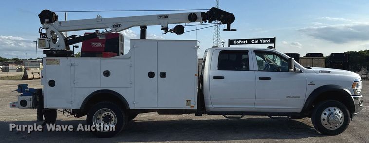 image for item ED5665 2019 Dodge Ram 5500 Crew Cab utility / service truck