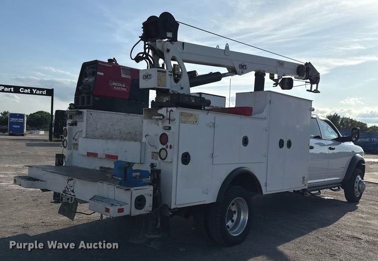 image for item ED5665 2019 Dodge Ram 5500 Crew Cab utility / service truck