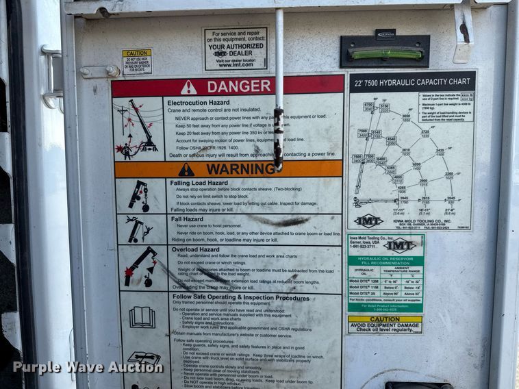 image for item ED5665 2019 Dodge Ram 5500 Crew Cab utility / service truck