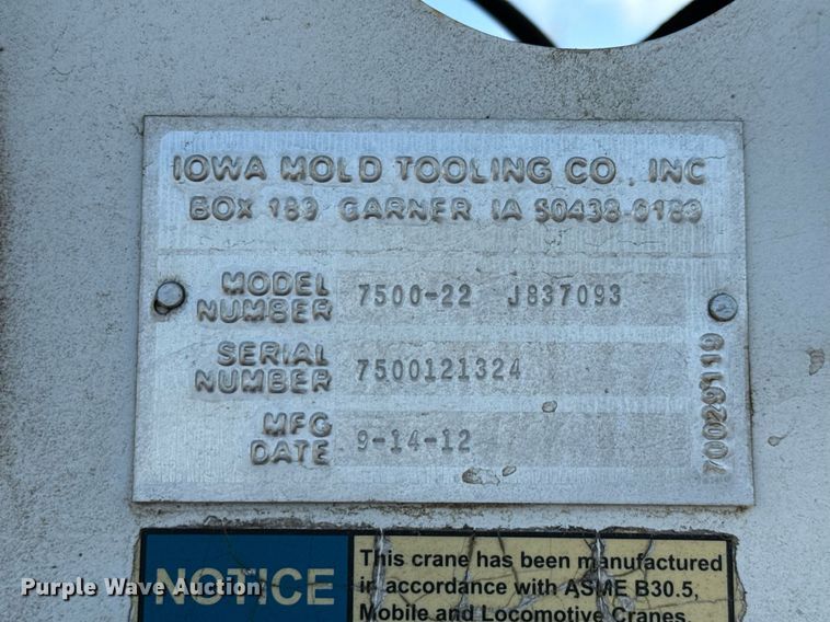 image for item ED5665 2019 Dodge Ram 5500 Crew Cab utility / service truck