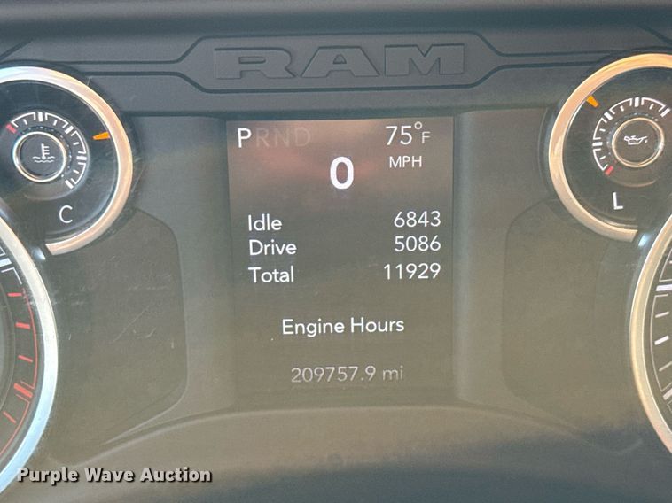 image for item ED5665 2019 Dodge Ram 5500 Crew Cab utility / service truck