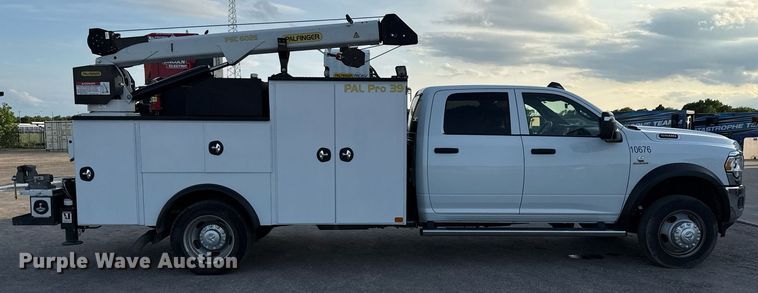 image for item ED5666 2024 Dodge Ram 5500 Crew Cab utility / service truck