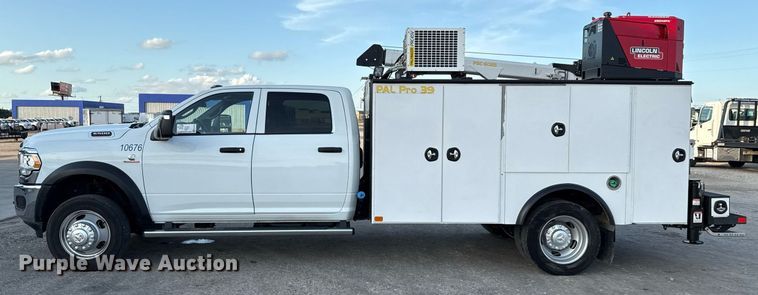 image for item ED5666 2024 Dodge Ram 5500 Crew Cab utility / service truck