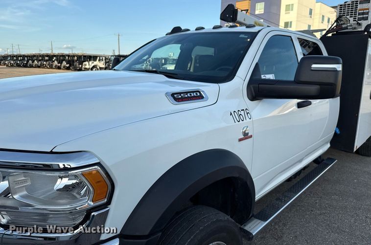 image for item ED5666 2024 Dodge Ram 5500 Crew Cab utility / service truck