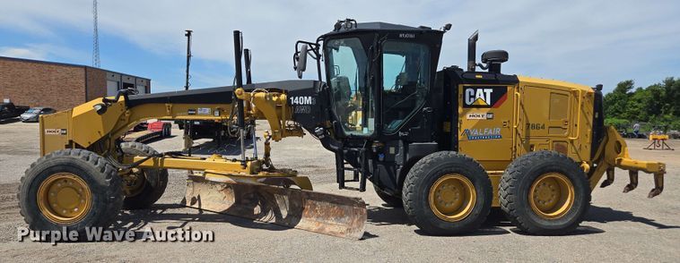image for item EE0027 2019 Caterpillar 140M3 AWD motor grader