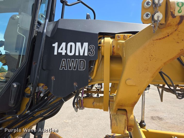 image for item EE0027 2019 Caterpillar 140M3 AWD motor grader